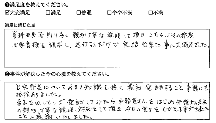 判り易く親切丁寧に説明して頂けました